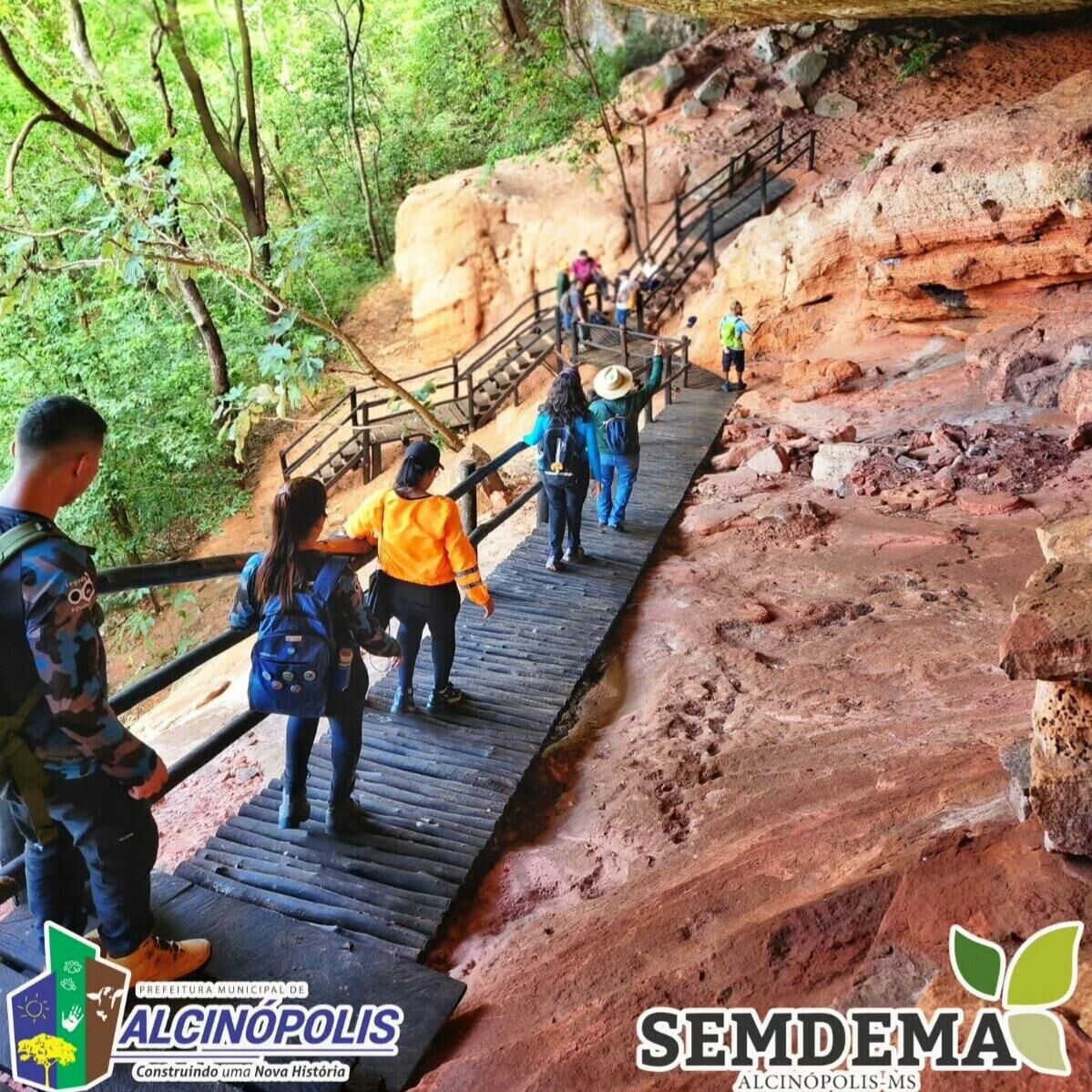Imagem de compartilhamento para o artigo Alcinópolis reúne oito operadoras de turismo na Capital Estadual da Arte Rupestre da MS Todo dia